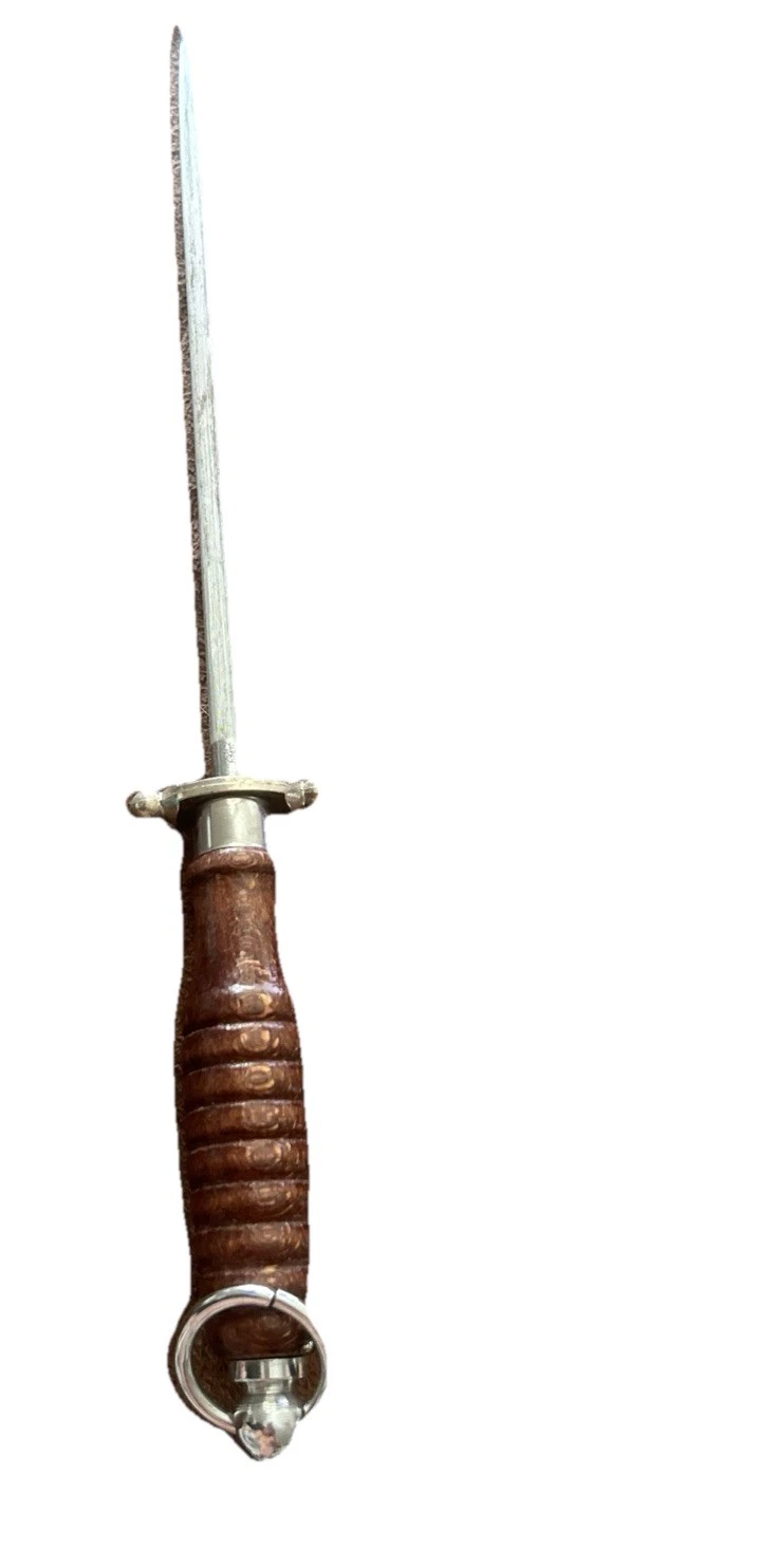Vintage Japan Honing Steel Knife Sharpening Rod 16” Wood Handle Sword Made Japan
Opens in a new wind