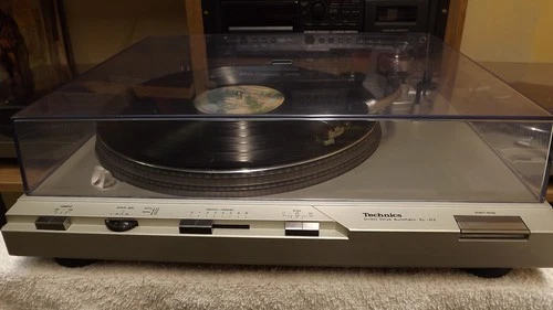 technics SL-D3 turntable cleaned tested