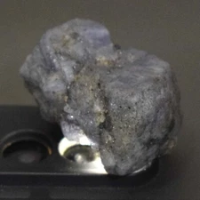 Certified Natural Tanzania Blue Tanzanite Gemstone Rough 124.85 Ct/30 mm B35672