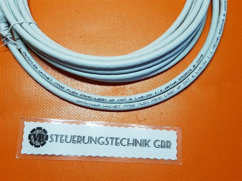 Dätwyler Uninet CAT 6 Flex Câble Ethernet Réseau 5,0m FRNC / LSOH - Photo 2/2