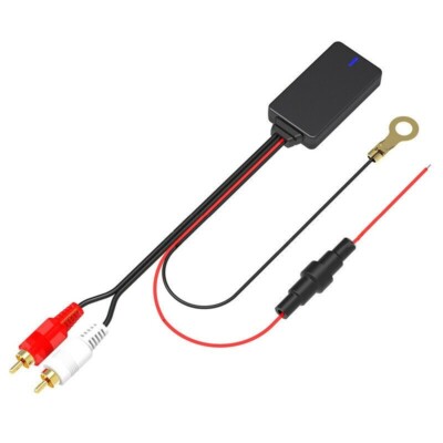 5-12 V Auto 2 Cinch/Bluetooth 5.0 Drahtloser Verbindungsadapter/AUX Musik Mikrof