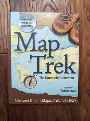 Map Trek The Complete Collection Hardcover  by Terri Johnson with CD-ROM