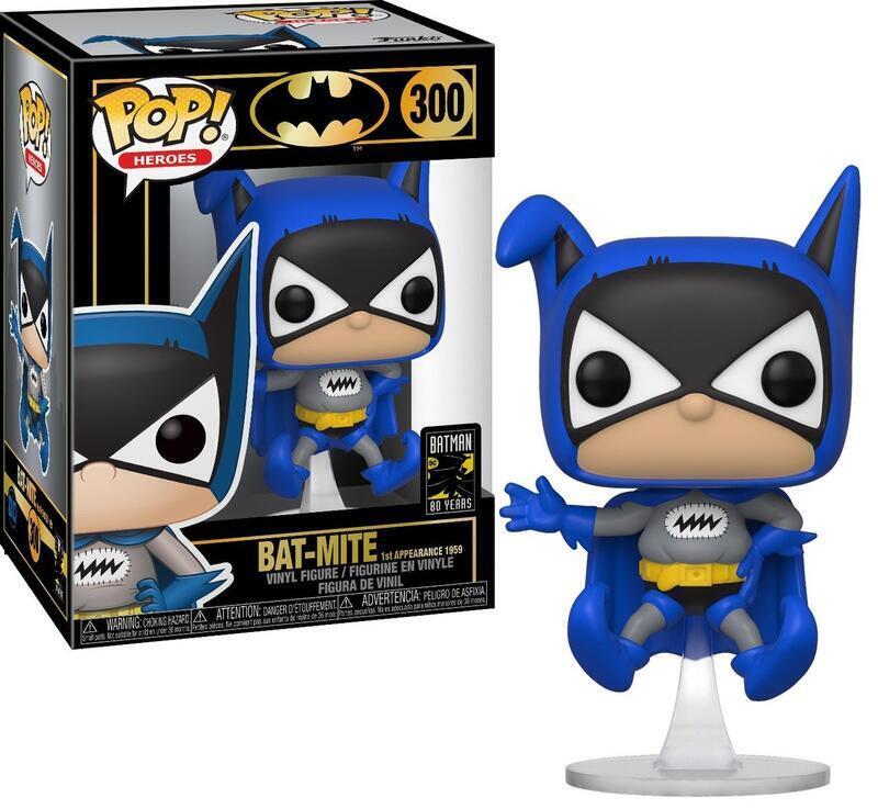 Funko Pop Heroes Batman 80 Anni. #300 Bat-Mite 1St Appearance 1959 Vinyl Figure