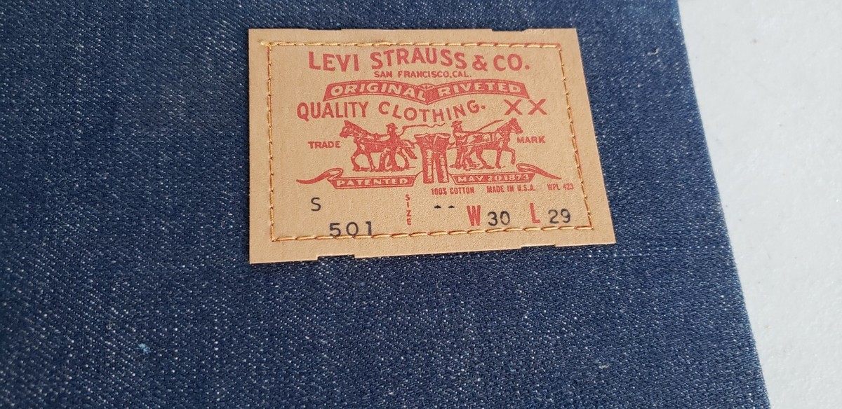 60s vintage Levi’s denim binder 1960's LEVIS denim binder 