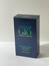 Giorgio Armani Acqua di Gio Profondo Lights 1.35 oz Eau de Parfum NIB