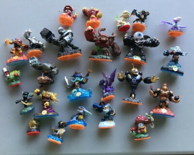24 Authentic SKYLANDERS FIGURE Toy Lot ps3 ps4 Xbox One Wii U Giants Swap  Force