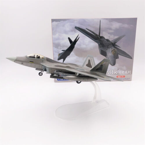 Wltk USAF F-22 Raptor Stealth Fighter Battled Version 1/100 Diecast Model - Picture 5 of 9