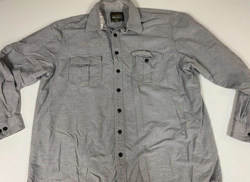 Eddie Bauer Mens Button Down 2XL sport 