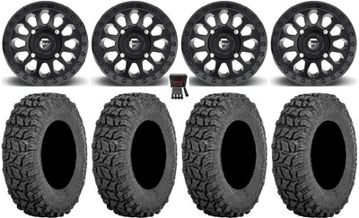 Fuel Vector MB 14'' Wheels 28'' Coyote Tires Can-Am Maverick X3