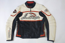 Harley-davidson Women's Raceway Screamin Eagle Leather Jacket L 98226-06vw Rare