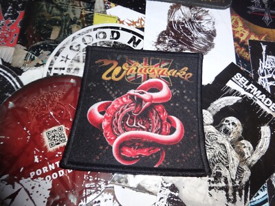 Whitesnake Patch Aufnaher Kutte Hard Rock Metal Glam Hair Metal Rainbow **