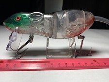 Big Custom Rat Swimbait . (Swamp Rat) Color 4.5oz Bait. USA Shipper