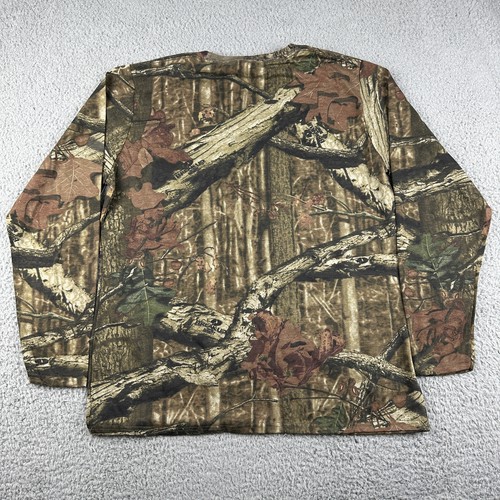 Mossy Oak Shirt Womens Large Camo Break Up infinity Long Sleeve Outdoor Ladies - Picture 7 of 10