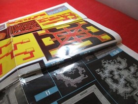Final Fantasy I Nintendo NES Foldable Dungeon Map Poster Insert ONLY #P1