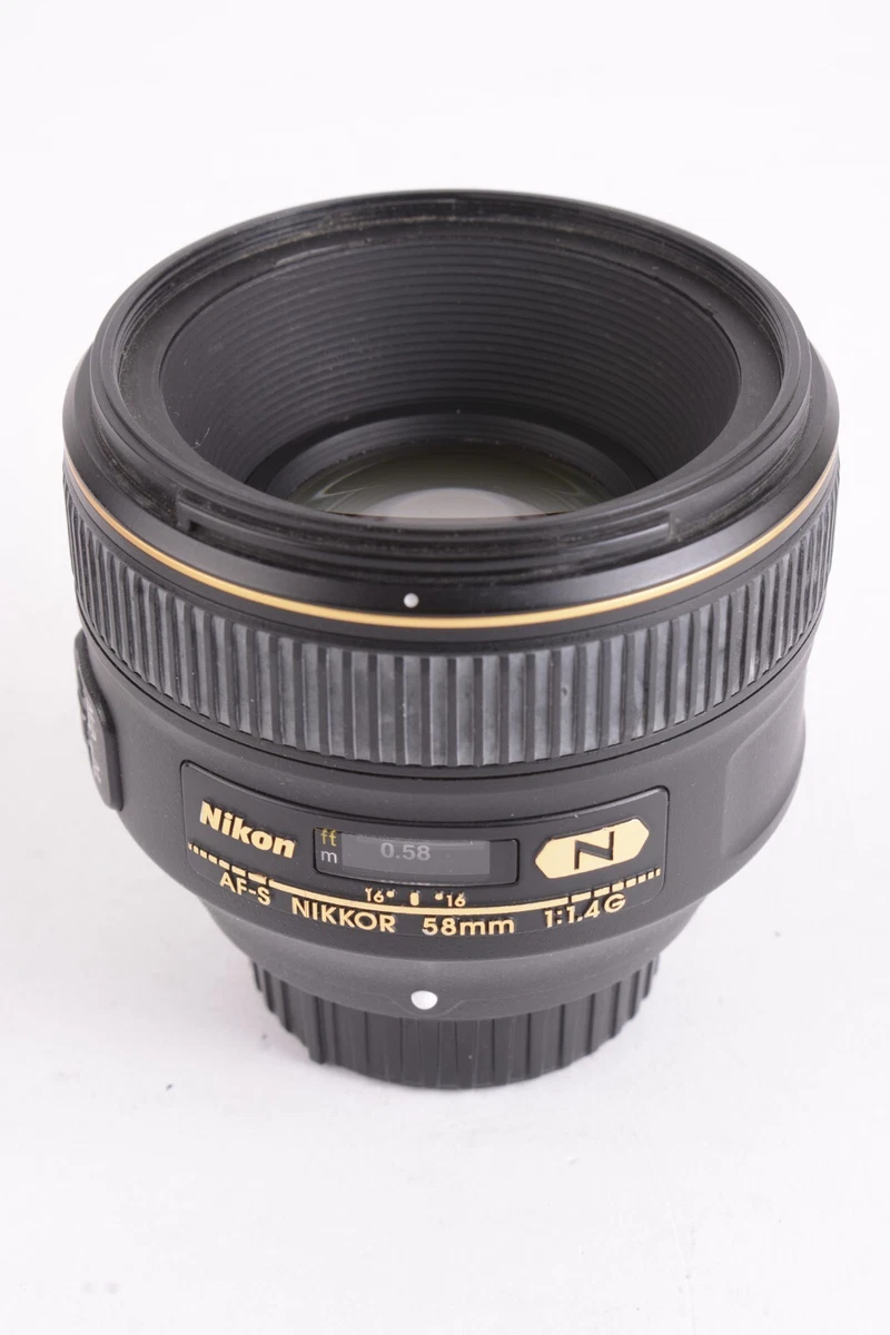 Nikon NIKKOR AF-S 58mm f/1.4 Camera Lenses for sale | eBay