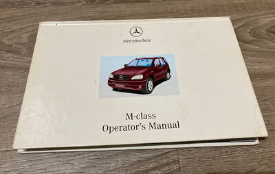 OEM MERCEDES-BENZ W163 2001 ML320 ML430 ML55 AMG OWNER'S MANUAL