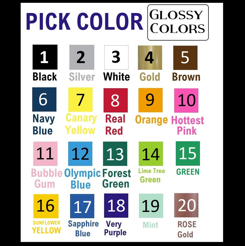 Calcomanía de letras de vinilo personalizada pegatina personalizada texto ventana nombre coche camión furgoneta Foto 4 de 4