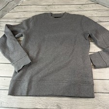 Banana Republic Sweatshirt Womens Small Heather Gary Crew Fleece Sweater EUC