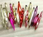 16 Antique Vintage Glass Ussr Christmas Ornaments Xmas Decorations Icicles