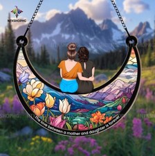 Personalized Mom Suncatcher Gift from Daughter, Mother's Day Window Decor