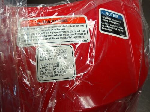 Can-Am Renegade 800R 2010 Central Pannel Fender Plastic 24120314 - Picture 7 of 9