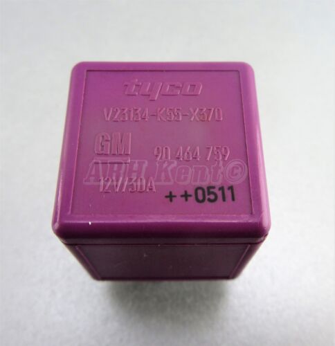 532-Vauxhall Opel 95-05 Carburant Pompe Violet Relais 90464759 Tyco - Picture 3 of 5