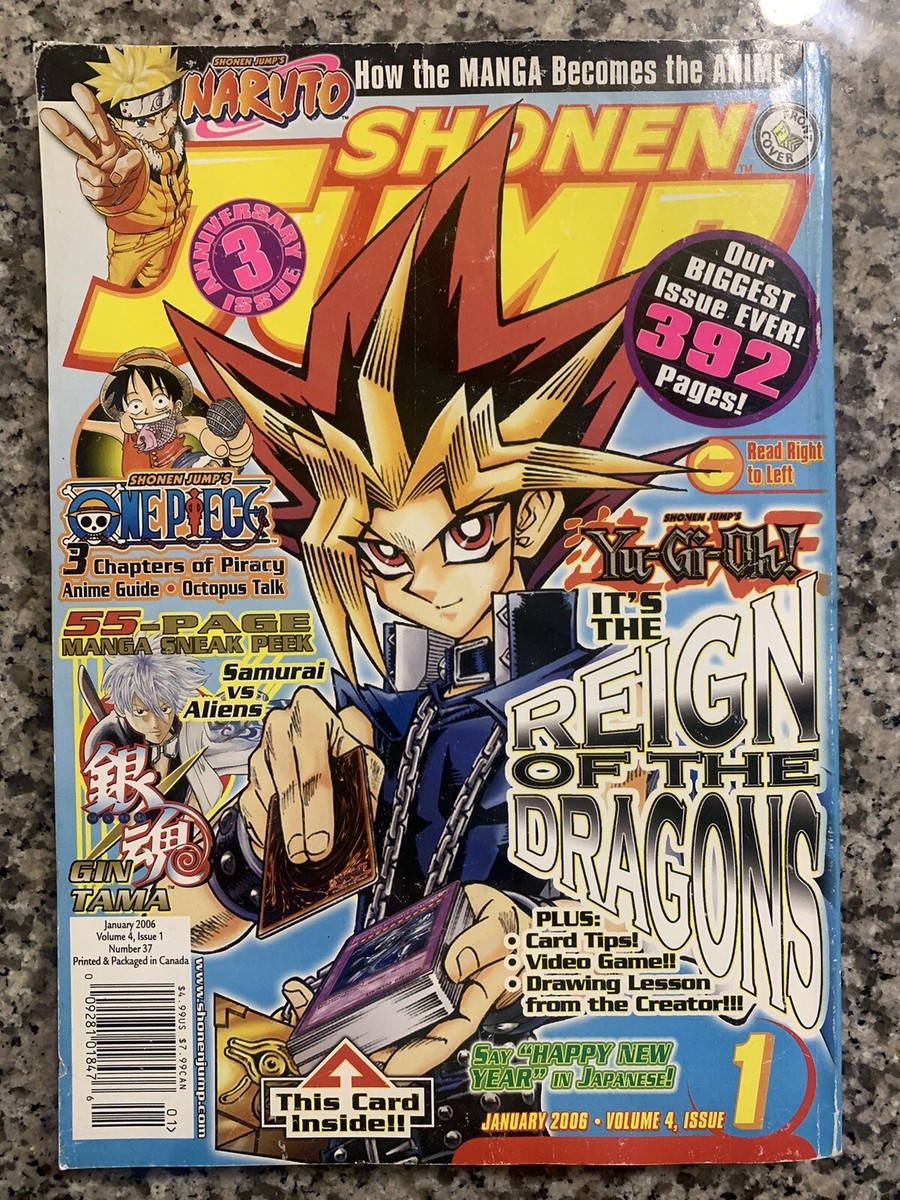 Shonen Jump Manga Magazine January 2006 Volume 4 Issue 1 #37 No