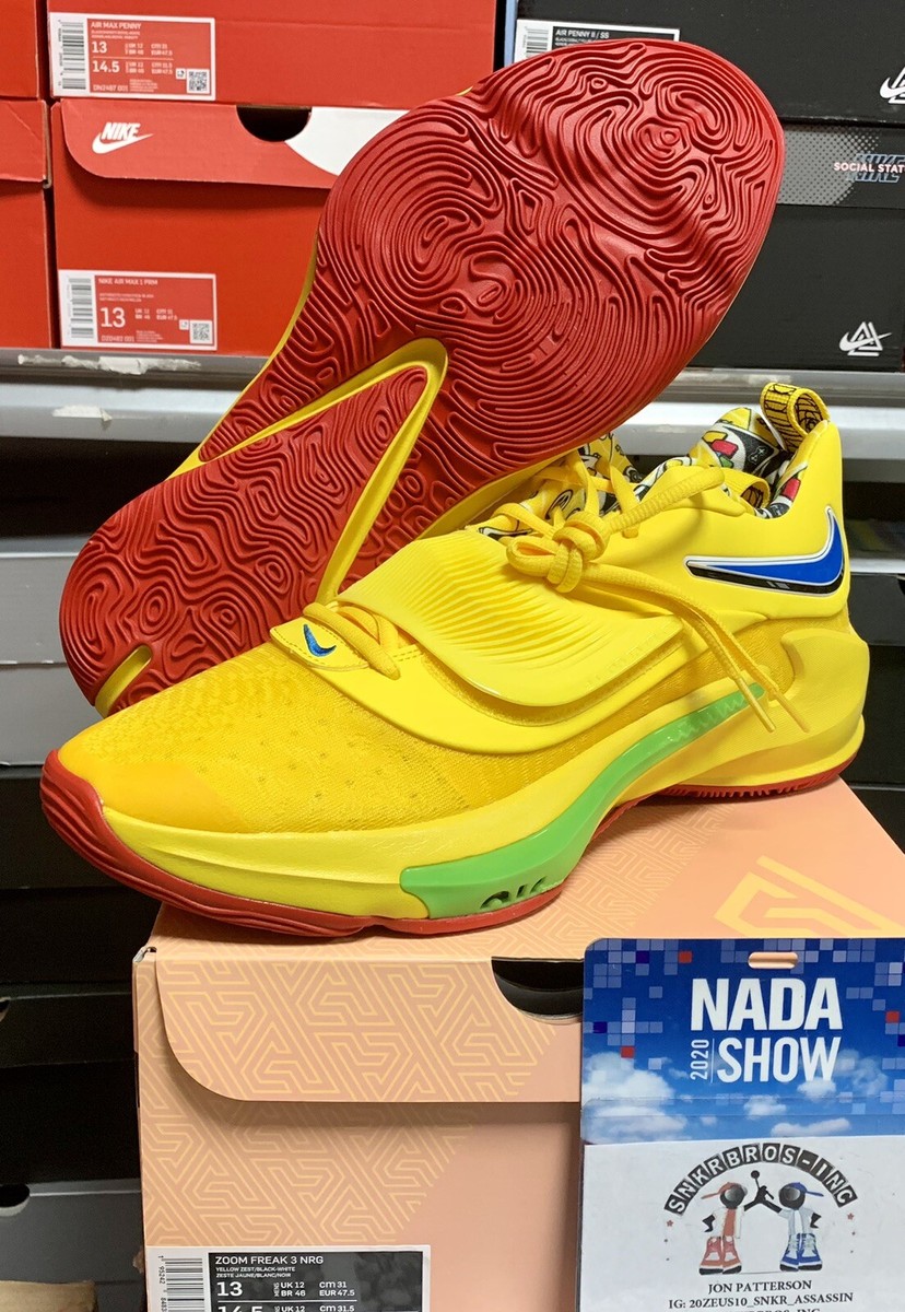 シューズ(男性用) Nike Zoom Freak 3 NRG EP Uno Yellow Nike Zoom Freak 3 NRG 