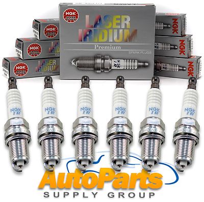 6 Genuine NGK OE Laser Iridium ILTR5B11 Spark Plug Set Buick, GM Chevy Hummer