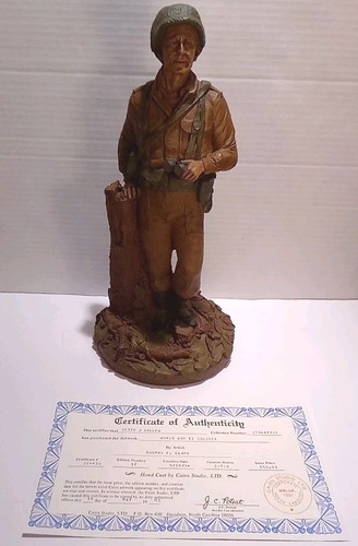 Tom Clark Cairn "WWII Soldier" Hand-Signed w/ COA 1984 #37 (B4) - Picture 15 of 16