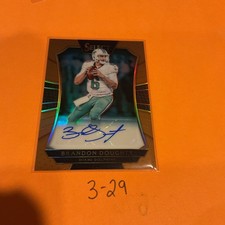 2016 Panini Select #RS-BD Brandon Doughty Rookie Signatures Prizm # 13/49