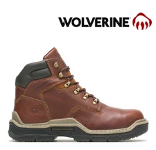 SALE🌟 Wolverine Men's Boot Raider DuraShocks 6 - Peanut Medium Width US
