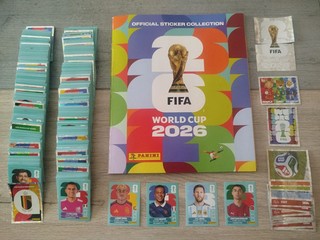PANINI ALBUM COMPLET 52 / 928STICKERS NON COLLES COUPE DU MONDE WORLD CUP 2026