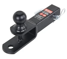 864209 3 in 1 ATV/UTV Trailer Hitch Towing Ball Mount with 2 2 inch receiver