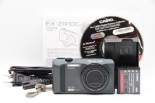 CASIO EXILIM EX-ZR100 Compact Digital Camera with Battery and Charger