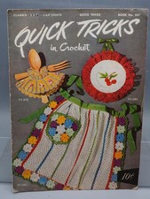 Quick Tricks In Crochet Sewing Booklet 1950