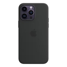 Apple Silicone Case with MagSafe for iPhone 14 Pro Max - Midnight