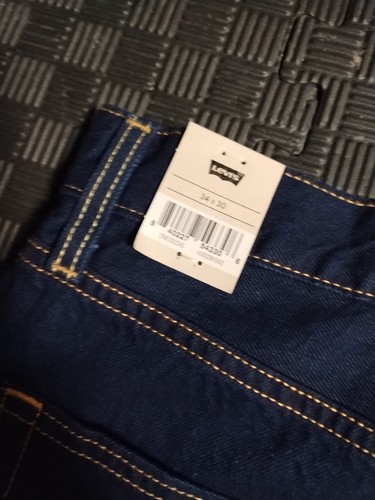 Levi's 512 Slim Taper Jeans Men's 34x30 Blue Stretch Denim New $59.50 - Picture 6 of 6