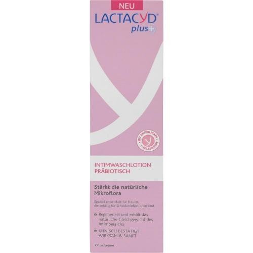 2x LACTACYD plus präbiotisch Intimwaschlotion 250 ML