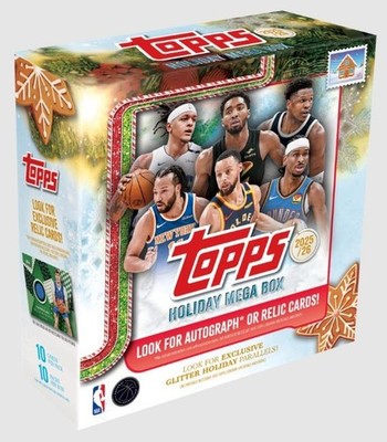 2025 26 Topps Holiday NBA Basketball - Short Prints and Parallels - Read