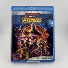 Avengers: Infinity War Blu-ray - Great Condition - Shipped by Box