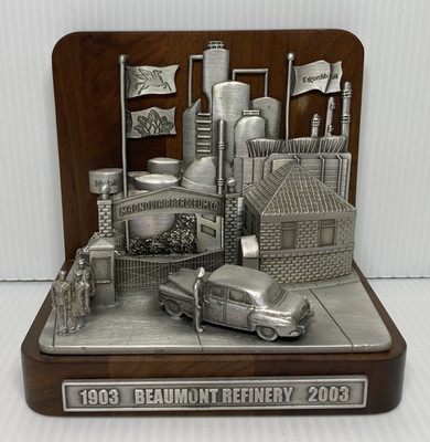 Exxon Mobil Pegasus Beaumont Magnolia Refinery 1903-2003 Paperweight