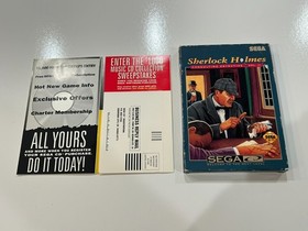 Sherlock Holmes: Consulting Detective Vol. II (Sega CD, 1993) CIB Complete EX/NM