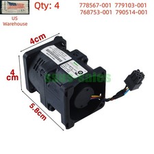 4PCS 778567-001 779103-001 Hot-swappable Fan Module for HPE DL120 DL160 G9 1U