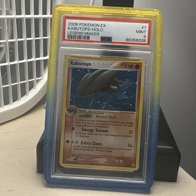 Pokemon TCG 2006 EX Legend Maker Kabutops 7/92 Holo Rare PSA 9