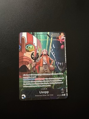 One Piece Usopp OP10-042 Alt Art HOLO Royal Blood Englisch NM Proxy
