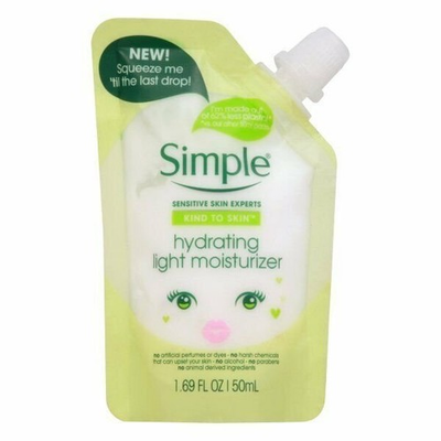 #ad Simple Kind to Skin Mini Hydrating Light Moisturizer 1.69 Ounce 4 Pack $11.44