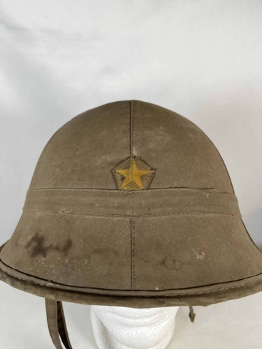WW2 Imperial Japanese Army IJA Sun Helmet Pith Helmet Captain Named