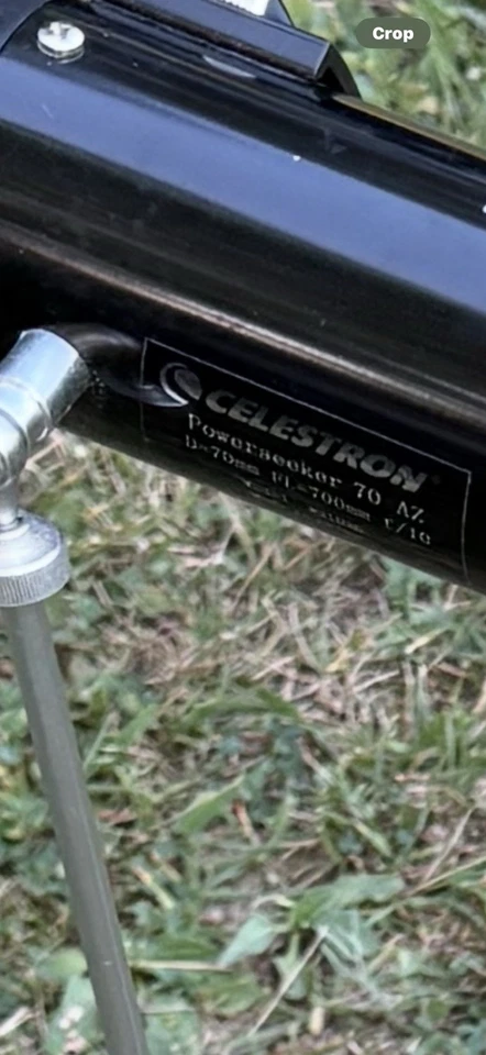 Celestron PowerSeeker 70AZ70mm f/10 Telescope - Image 2 of 4