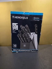 Henckels Solution 16-piece Self-Sharpening Knife Block Set